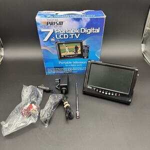 Digital Prism ATSC-710 7" Portable Handheld Digital LCD TV Gaming Tested Works